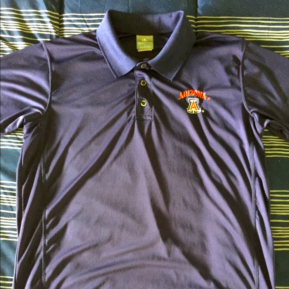 Arizona Wildcats Knights Apparel Golf Polo Size Lg